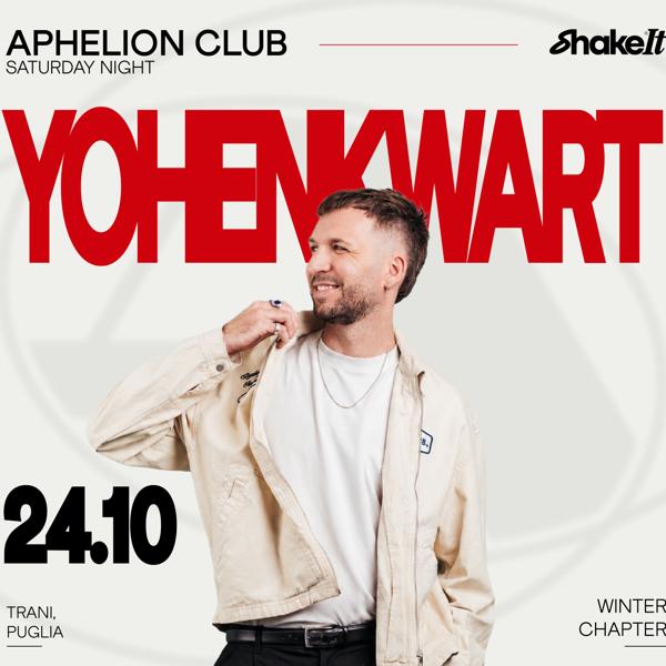 Aphelion Club • YOHENKWART • Saturday October 24, 2026