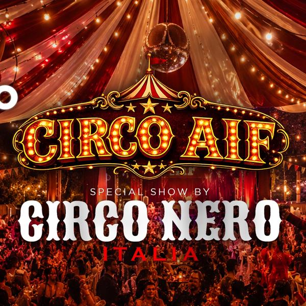 Aperitivo in Famiglia - Tema Circo Nero