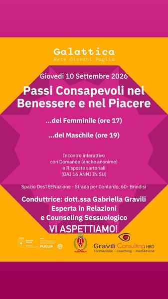 Passi Consapevoli nel Benessere e nel Piacere