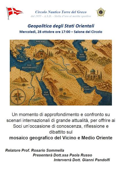 Geopolitica degli Stati Orientali