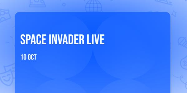 SPACE INVADER LIVE