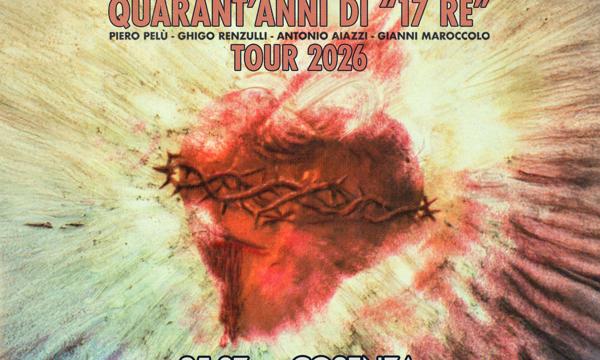Litfiba “Quarant’anni di 17 Re” – Tour 2026