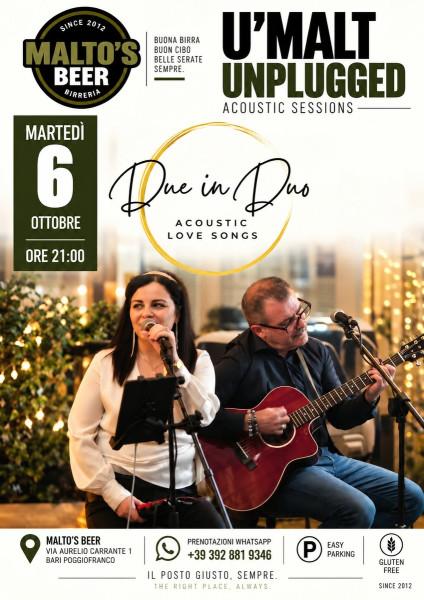 U'Malt Unplugged: Due in Duo