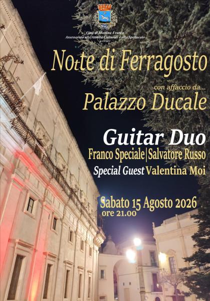 Notte di Ferragosto con affaccio da... Palazzo Ducale