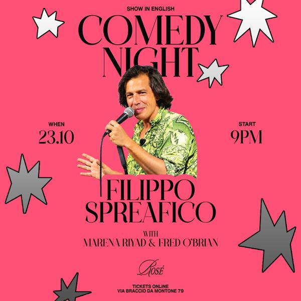 Comedy Night | Show in English | Filippo Spreafico and Friends