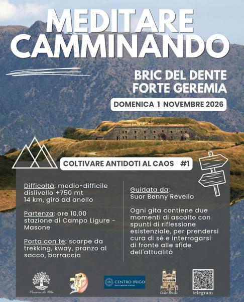 Meditare Camminando - Coltivare Antidoti al Caos #1