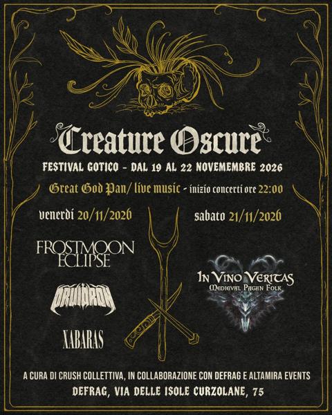 Creature Oscure: In Vino Veritas
