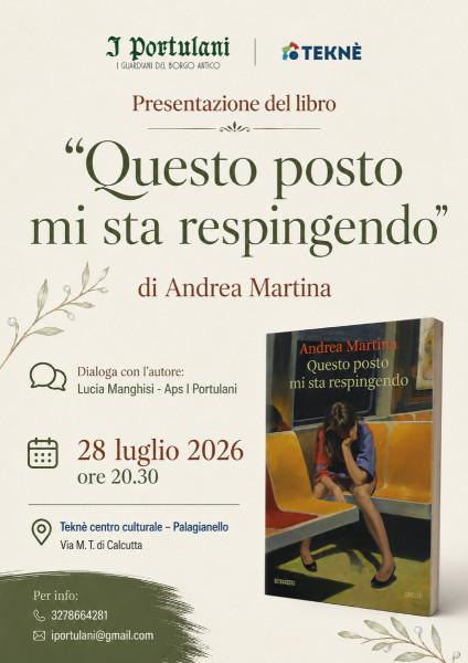 Presentazione del libro "Questo posto mi sta respingendo"