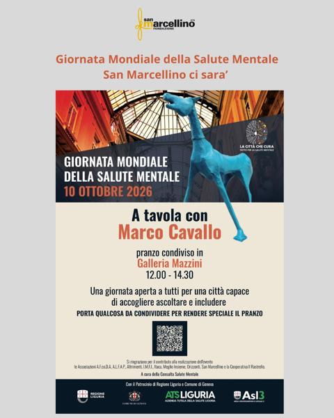 A tavola con Marco Cavallo
