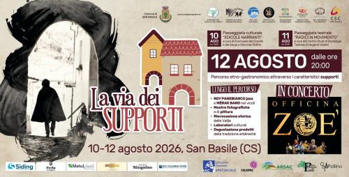 La Via dei Supporti, degli Antichi Mestieri e Sapori