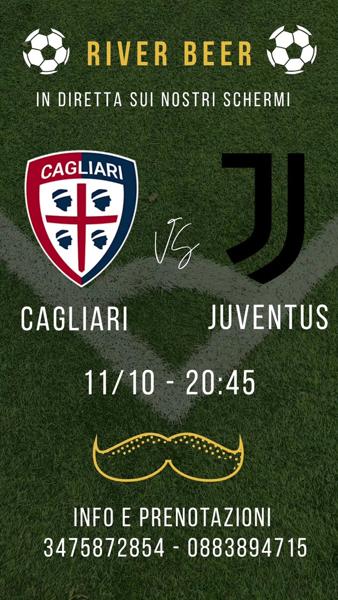 Cagliari vs Juventus in diretta