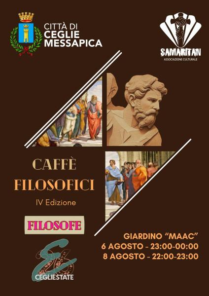 Caffè Filosofici - IV ed. "Filosofe"