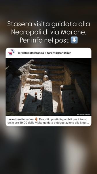 Visita guidata alla Necropoli di via Marche
