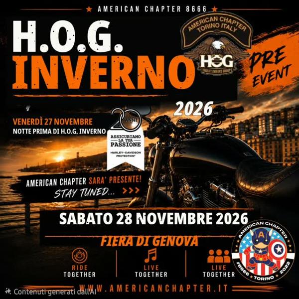 H.O.G. Inverno 2026