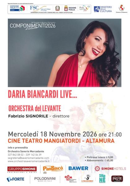 Daria Biancardi & Orchestra