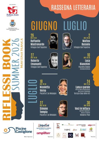 Riflessi Book Summer 2026: Voci in lettura