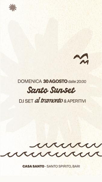 Santo Sunset