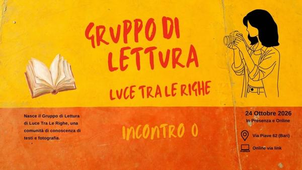 Gruppo di lettura "Luce tra le righe" - incontro zero