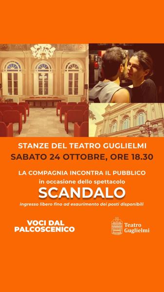 La compagnia incontra il pubblico - Scandalo