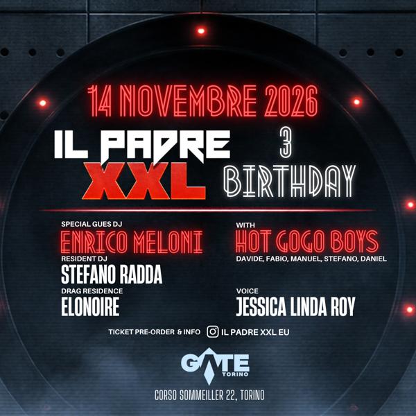 IL PADRE XXL - 3rd BIRTHDAY - SAB 14.11