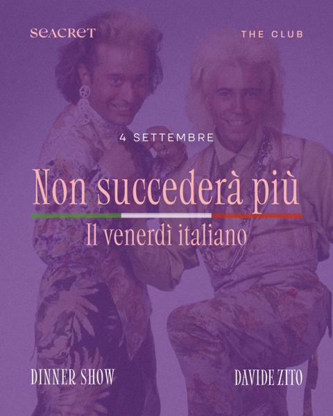 Non succederà più