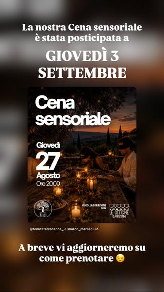 Cena sensoriale