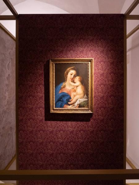 Madonna con Bambino di Pompeo Batoni al MUST