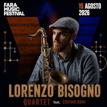 LORENZO BISOGNO QUARTET FEAT. COSIMO BONI
