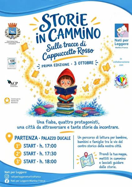 Storie in cammino: sulle tracce di Cappuccetto Rosso