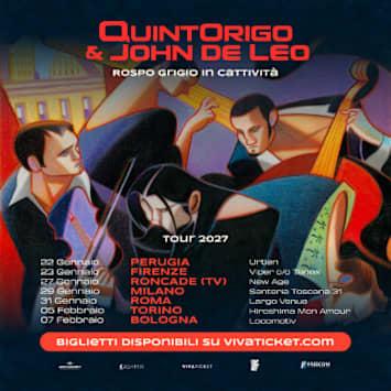 Quintorigo & John De Leo - Rospo Grigio in Cattività Tour 2027