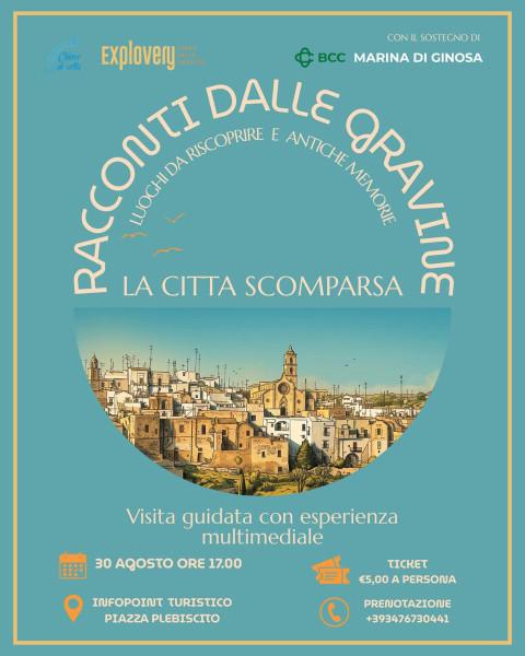 Racconti dalle Gravine: La città scomparsa