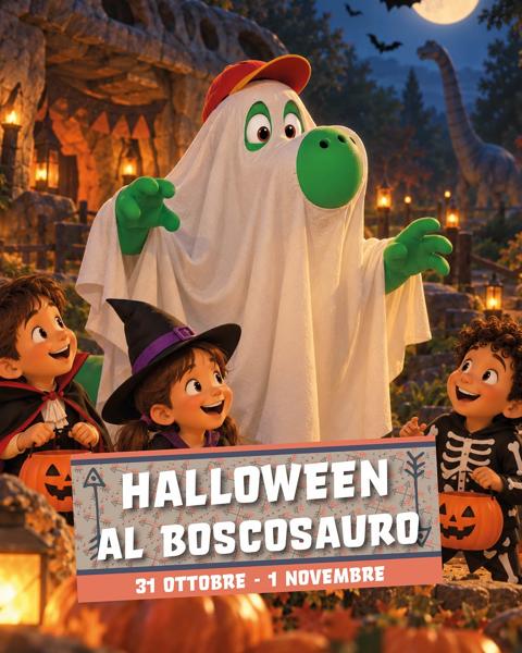 Halloween al Boscosauro