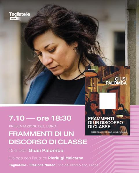 Frammenti di un discorso di classe - Presentazione libro