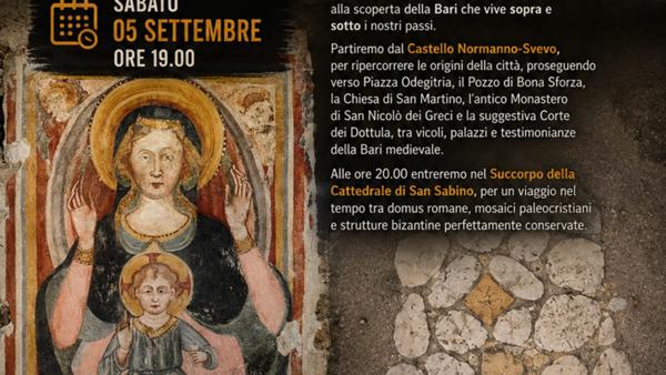 Bari sotto – sopra - segreti sotterranei della città vecchia