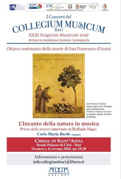 L'incanto della natura in musica – Carlo Maria Barile