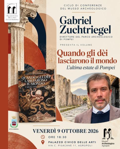 Gabriel Zuchtriegel presenta "Quando gli dèi lasciarono il mondo"