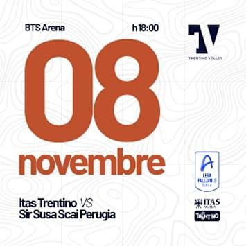 Itas Trentino vs Sir Susa Scai Perugia
