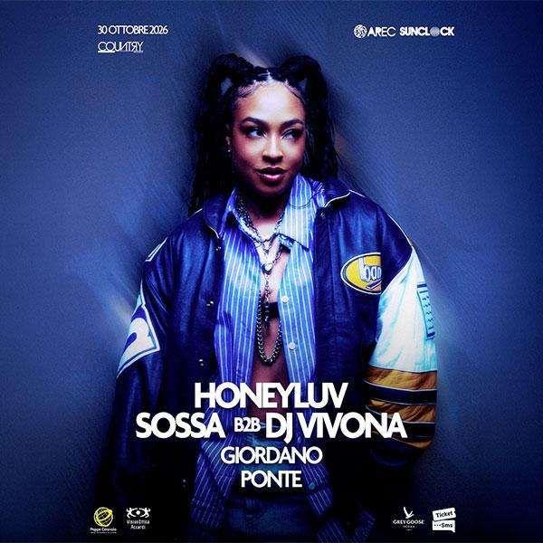 Sunclock + Arec present: HoneyLuv + Sossa b2b DJ Vivona