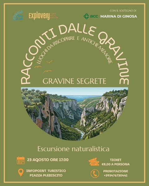 Alla scoperta delle gravine segrete