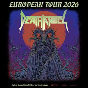 DEATH ANGEL - EUROPEAN TOUR 2026