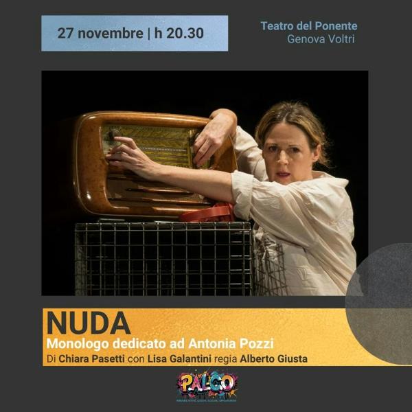 NUDA - monologo dedicato a Antonia Pozzi