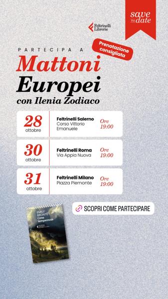 Mattoni Europei con Ilenia Zodiaco