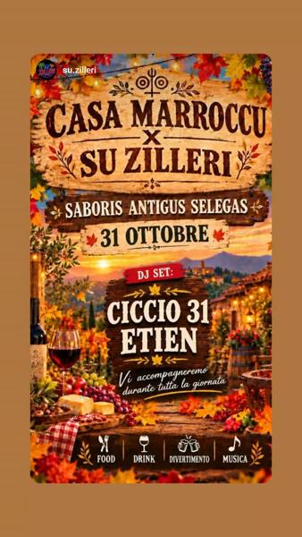 Casa Marroccu x Su Zilleri - Saboris Antigus Selegas