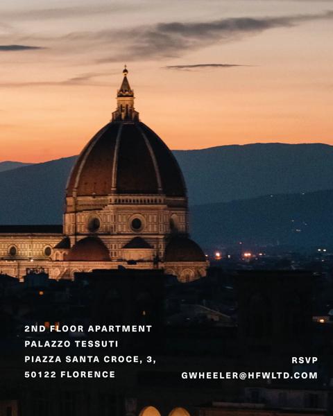 Drinks & Tuscan Food at Pitti Uomo