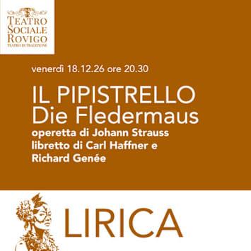 Il Pipistrello - Die Fledermaus