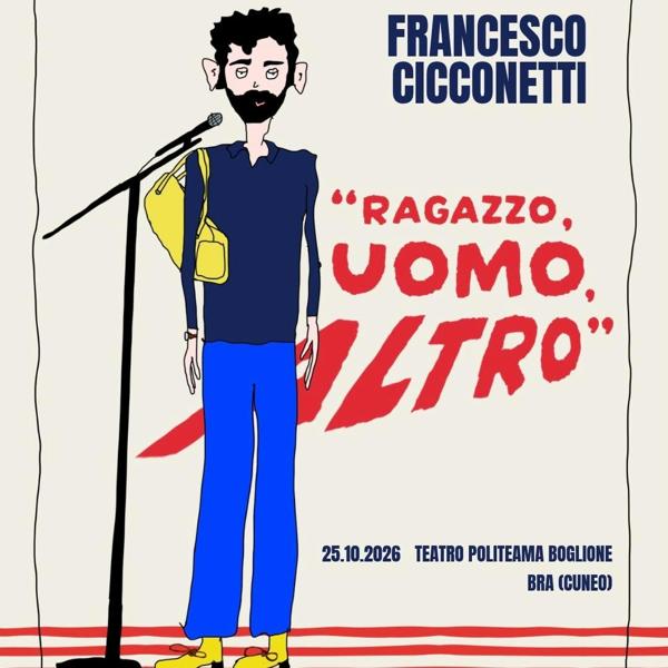 Francesco Cicconetti - Ragazzo, uomo, altro @Artico Club