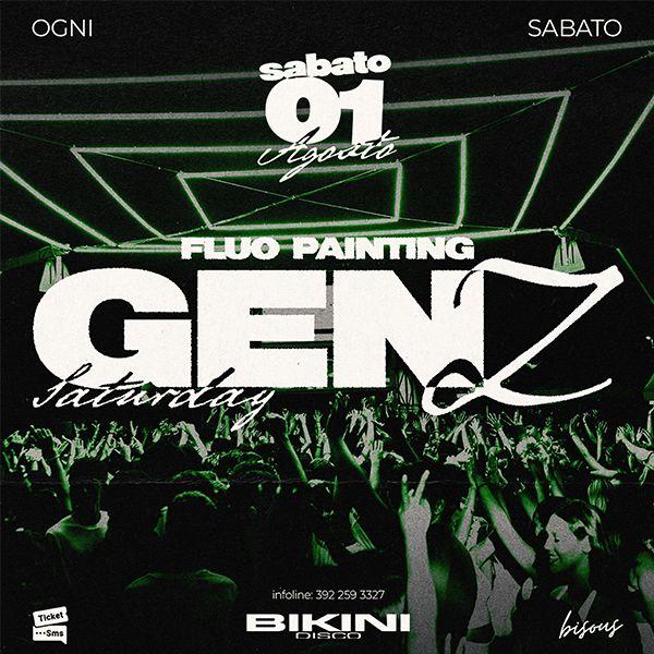 Fluo Painting GENZ Saturday