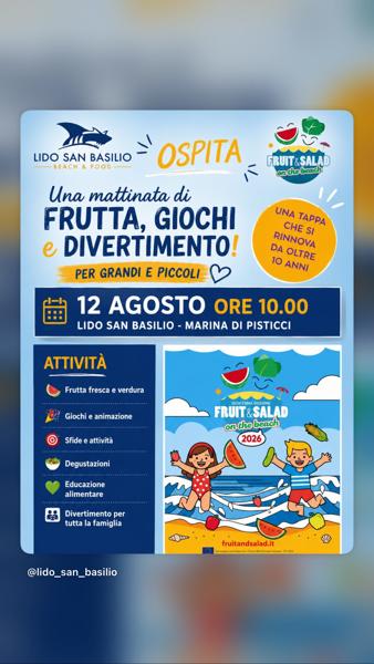 Una mattinata di FRUTTA, GIOCHI e DIVERTIMENTO!
