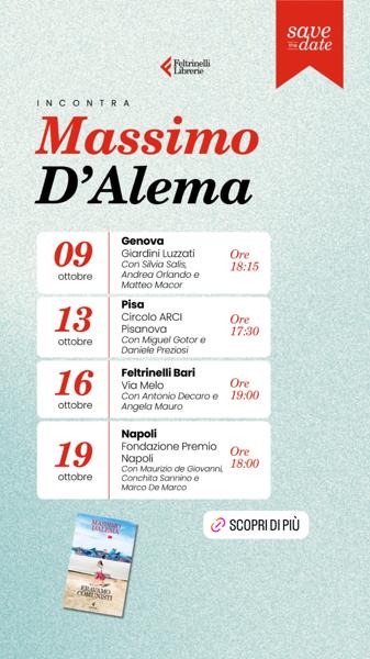 Incontra Massimo D'Alema