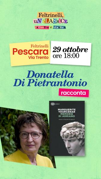 Donatella Di Pietrantonio racconta Marguerite Yourcenar